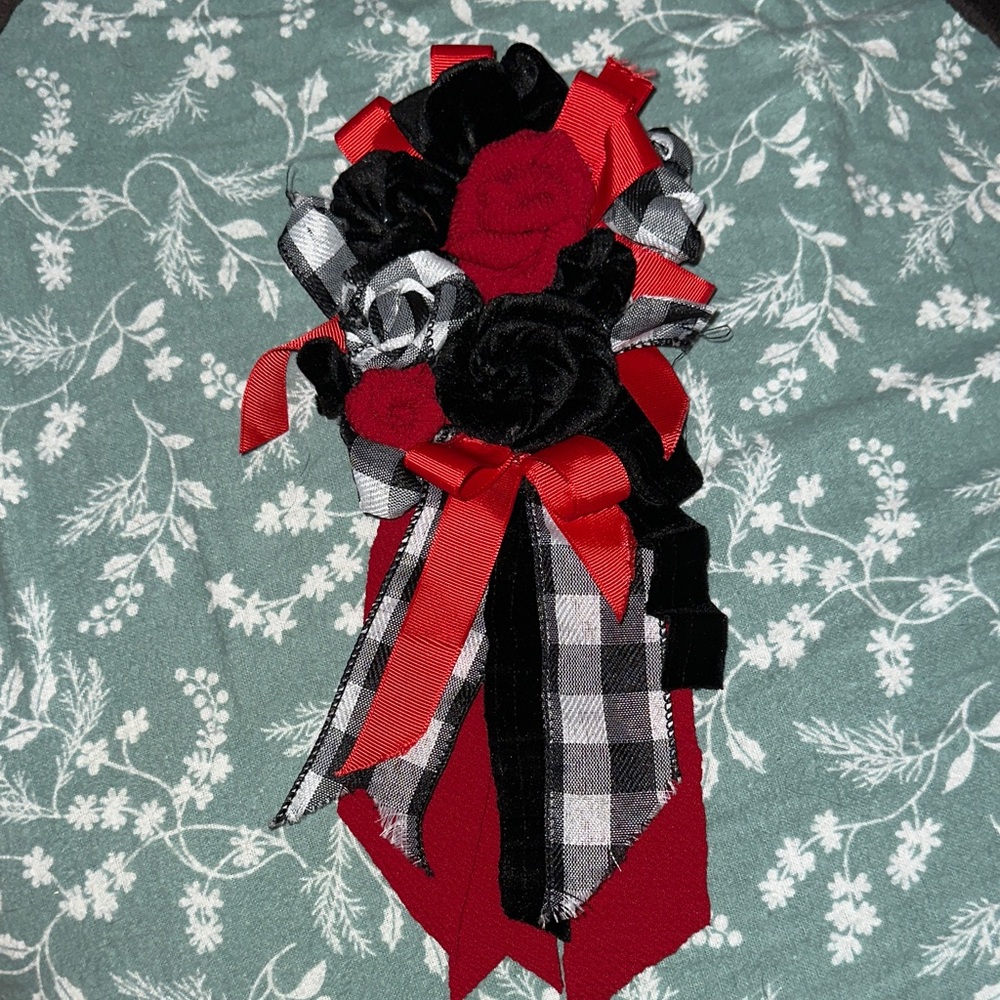 Fabric Flower Pin
